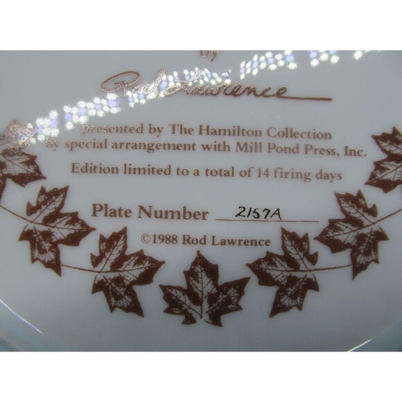 American Waterbirds "Pintails" Signed By Artist Rod Lawrence Plate #2157 VGC - Picture 7 of 9